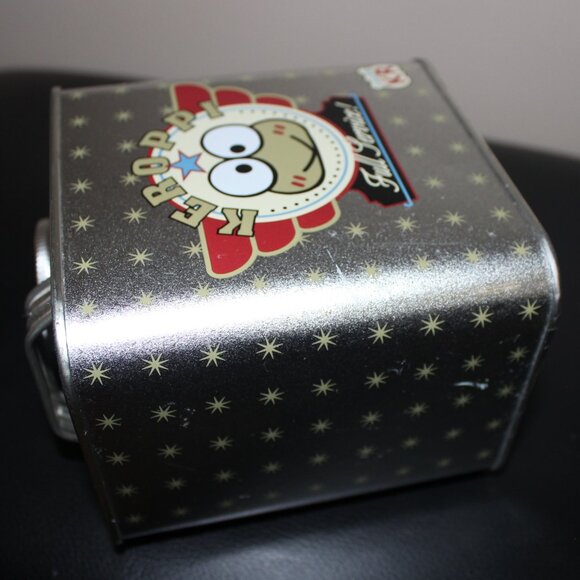 3/$188❤️vintage 1996 Sanrio Keroppi Full Service! Arizona Gas Can Tin Coin Bank - Picture 2 of 10